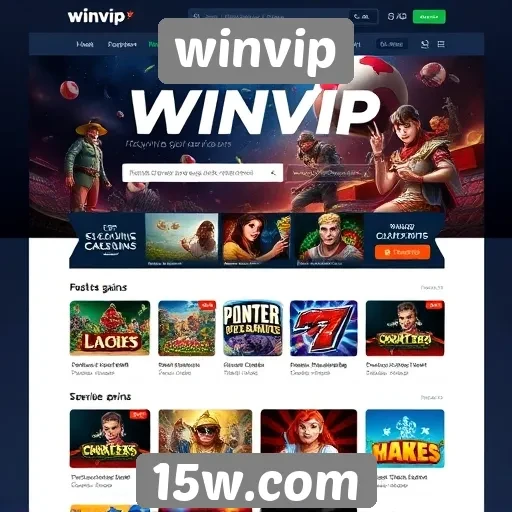 Acessibilidade e experiência do usuário no site winvip