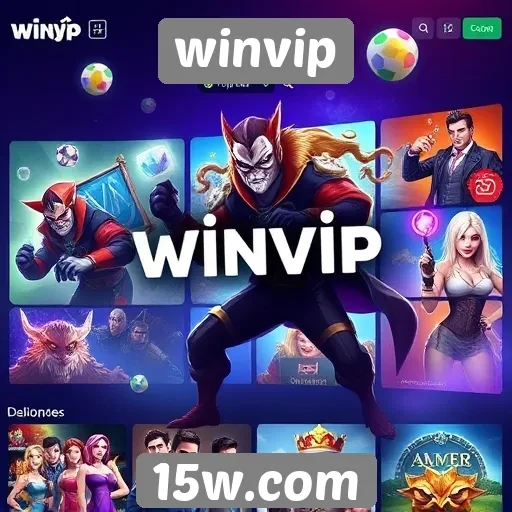 Winvip destaca-se pela diversidade de jogos disponíveis